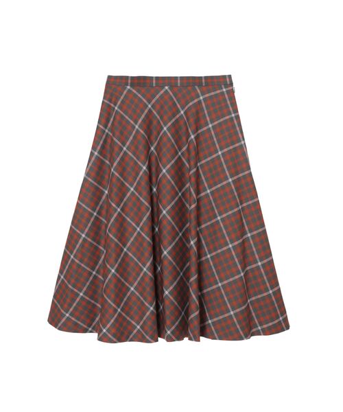 DAKS / ダックス ロング・マキシ丈スカート | ハウスチェック フレアスカート | 詳細4
