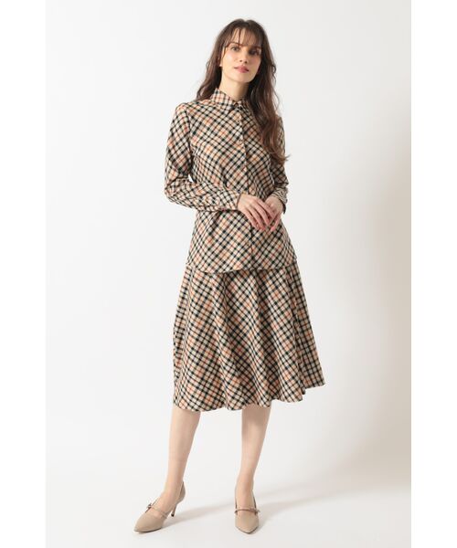 DAKS / ダックス ロング・マキシ丈スカート | ハウスチェック フレアスカート | 詳細6