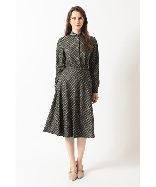 DAKS / ダックス ロング・マキシ丈スカート | ハウスチェック フレアスカート | 詳細8