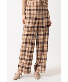 DAKS / ダックス その他パンツ | タータンチェック ワイドパンツ