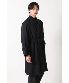 DAKS / ダックス その他アウター | ウールギャバジン オーバーサイズステンカラーコート