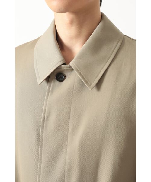 DAKS / ダックス その他アウター | ウールギャバジン オーバーサイズステンカラーコート | 詳細4