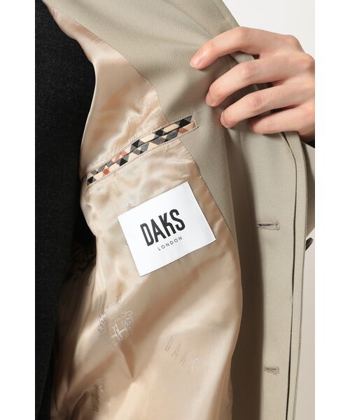 DAKS / ダックス その他アウター | ウールギャバジン オーバーサイズステンカラーコート | 詳細7