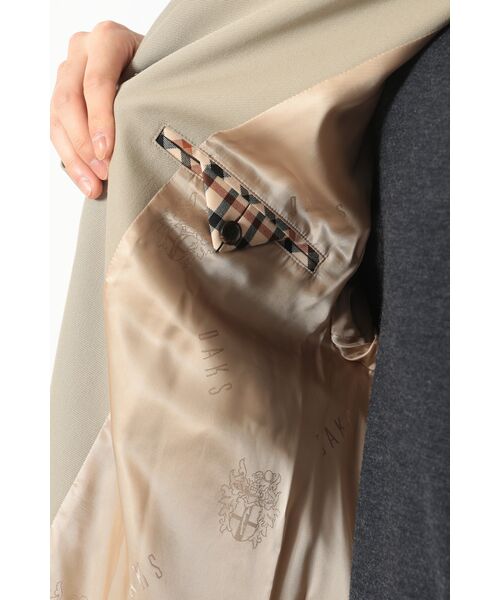 DAKS / ダックス その他アウター | ウールギャバジン オーバーサイズステンカラーコート | 詳細8