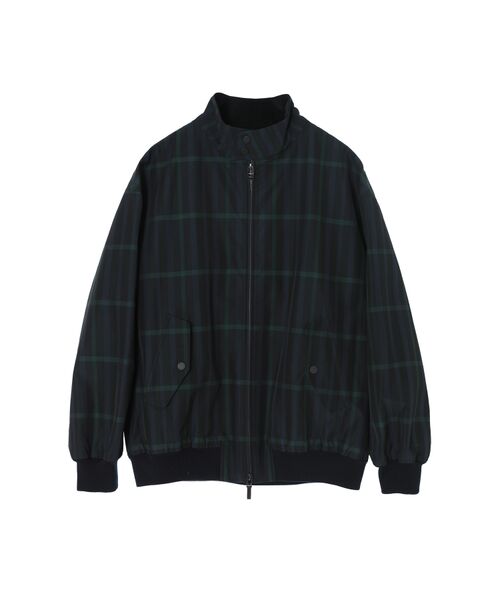 H226*DAKS ダックス☆ジャケット☆ブルゾン☆紺ネイビー☆チェック柄☆7. H226*DAKS ダックス☆ジャケット☆ブルゾン☆紺ネイビー