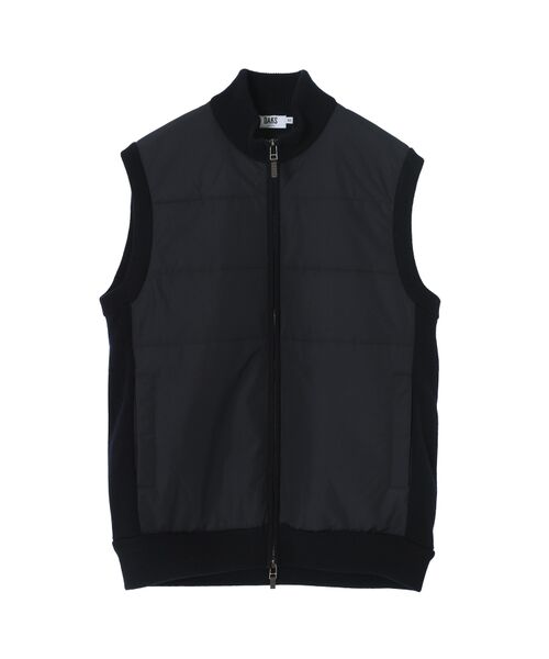 DAKS/ダックス エクストラファインウール ニットベスト ネイビー 52