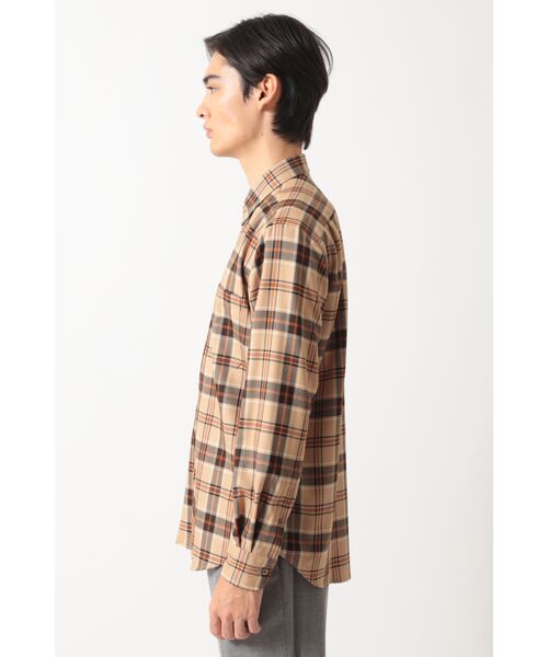 DAKS / ダックス シャツ・ブラウス | ウールハウスタータン 隠しボタンダウンシャツ | 詳細1