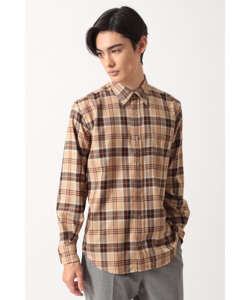 DAKS / ダックス シャツ・ブラウス | ウールハウスタータン 隠しボタンダウンシャツ | 詳細4