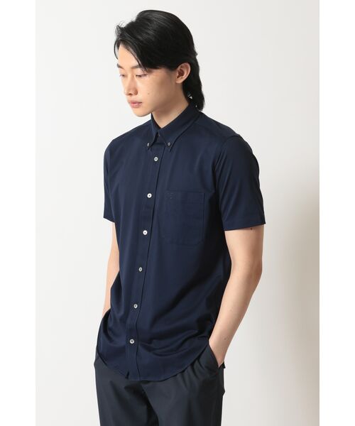 DAKS/ダックス チェックカラー ボタンダウンシャツ ネイビー 54 DAKS/ダックス チェックカラー ボタンダウンシャツ ネイビー 54
