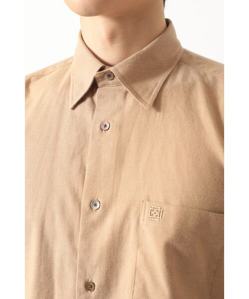 DAKS / ダックス シャツ・ブラウス | カシミヤタッチコットンシャツ | 詳細4
