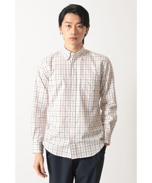 DAKS/ダックス SIDGRAS ポプリンタッタソールシャツ ベージュ 52 DAKS/ダックス SIDGRAS ポプリンタッタソールシャツ ベージュ 52