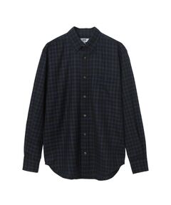 DAKS / ダックス シャツ・ブラウス | ウールチェック 隠しボタンダウンシャツ