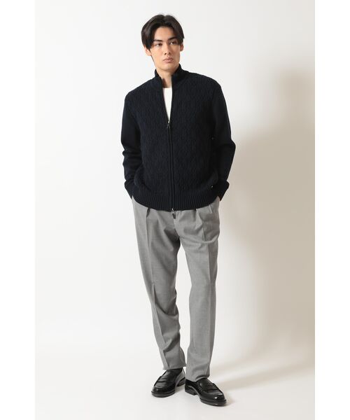 DAKS / ダックス その他トップス | エアリースパン アラン裏目 ニットブルゾン | 詳細3