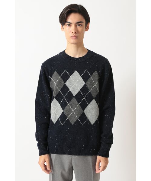 DAKS / ダックス その他トップス | BUCOLIC アーガイルセーター（ネイビー）
