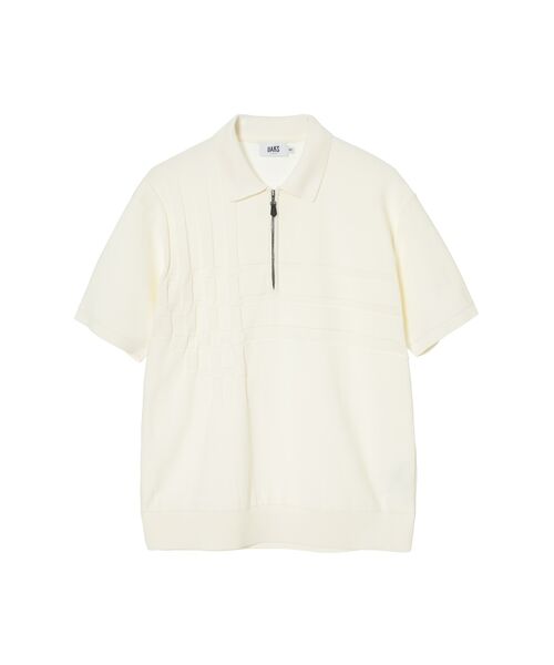 DAKS / ダックス その他トップス | ジップアップポロシャツ | 詳細1