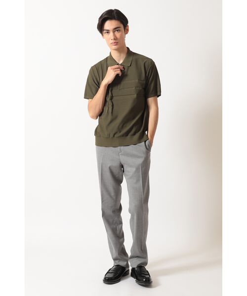 DAKS / ダックス その他トップス | ジップアップポロシャツ | 詳細4