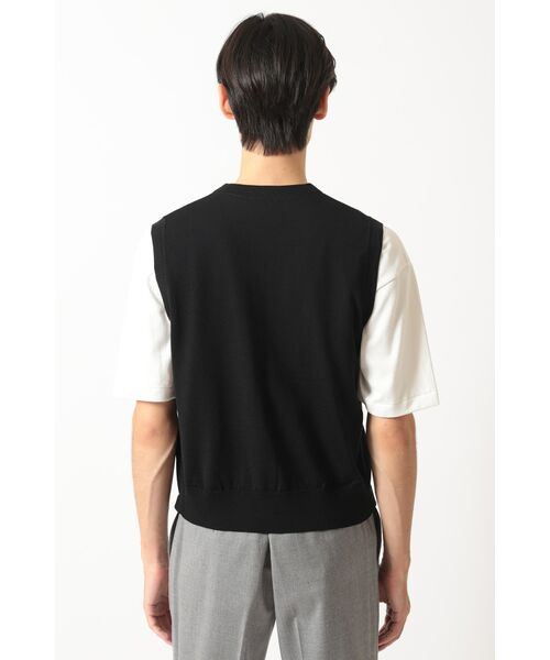 DAKS / ダックス その他トップス | スーパーファインメリノ コンビネーションニットベスト | 詳細2