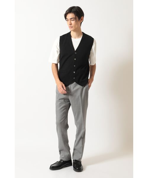 DAKS / ダックス その他トップス | スーパーファインメリノ コンビネーションニットベスト | 詳細3