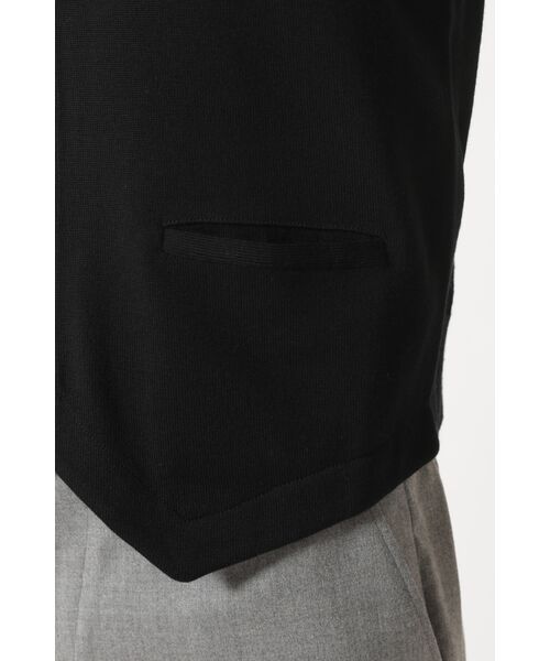 DAKS / ダックス その他トップス | スーパーファインメリノ コンビネーションニットベスト | 詳細5