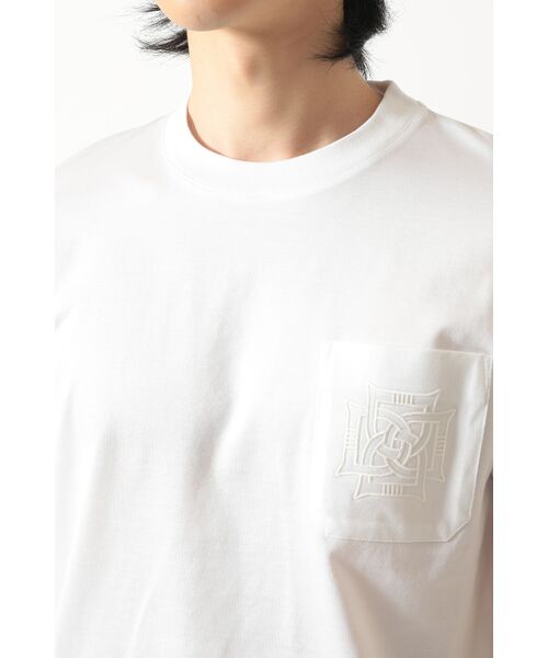 DAKS / ダックス その他トップス | エンボスロゴ コットンTシャツ | 詳細4