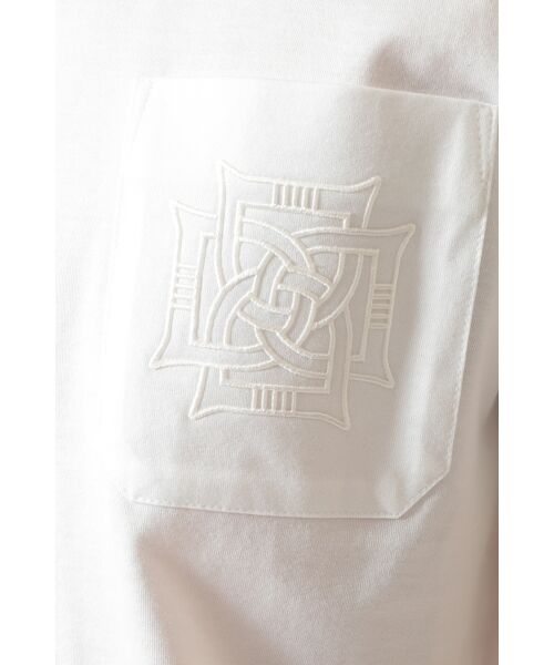 DAKS / ダックス その他トップス | エンボスロゴ コットンTシャツ | 詳細5