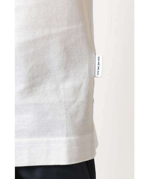 DAKS / ダックス その他トップス | エンボスロゴ コットンTシャツ | 詳細6