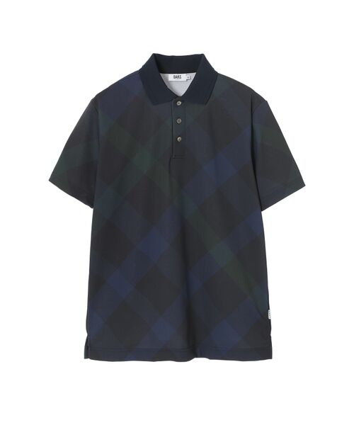 DAKS / ダックス その他トップス | メガチェック カノコポロシャツ(ブラック)