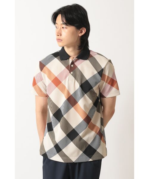 DAKS / ダックス その他トップス | メガチェック カノコポロシャツ | 詳細14