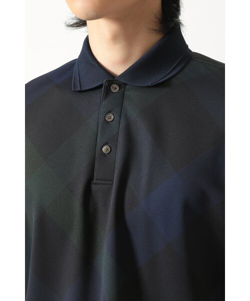 DAKS / ダックス その他トップス | メガチェック カノコポロシャツ | 詳細8