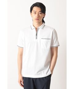 DAKS / ダックス その他トップス | スーピマカノコ ラインジップアップポロ