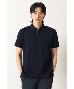 DAKS / ダックス その他トップス | スーピマカノコ ラインジップアップポロ