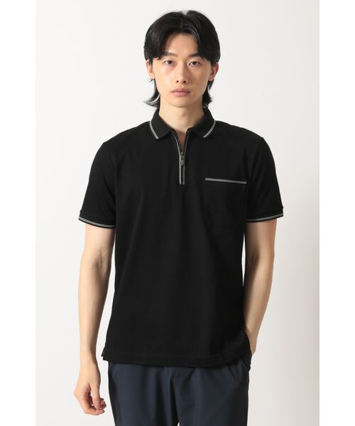 DAKS / ダックス その他トップス | スーピマカノコ ラインジップアップポロ | 詳細13