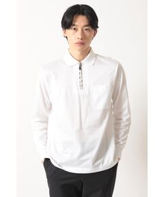 DAKS / ダックス その他トップス | チェックプラケット ジップアップポロ