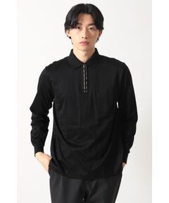 DAKS / ダックス その他トップス | チェックプラケット ジップアップポロ