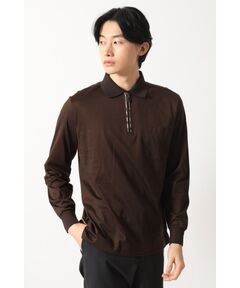 DAKS / ダックス その他トップス | チェックプラケット ジップアップポロ