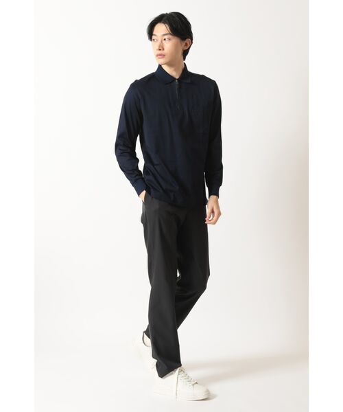 DAKS / ダックス その他トップス | チェックプラケット ジップアップポロ | 詳細3