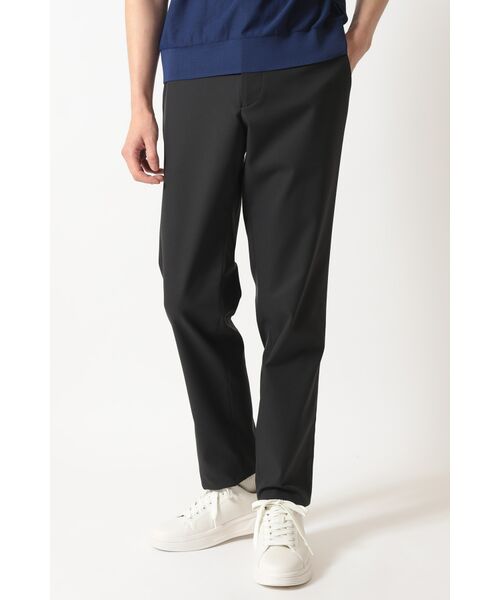 DAKS / ダックス その他パンツ | ウエストゴムテーパードパンツ(ブラック)
