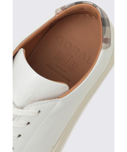 DAKS / ダックス その他 | ハウスチェックレザースニーカー | 詳細12