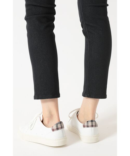 DAKS / ダックス その他 | ハウスチェックレザースニーカー | 詳細9