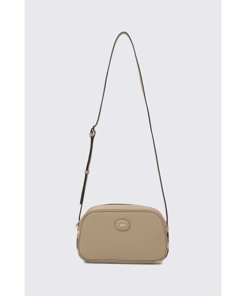 DAKS/ダックス URBANカウレザー2WAYショルダーバッグ ベージュ A