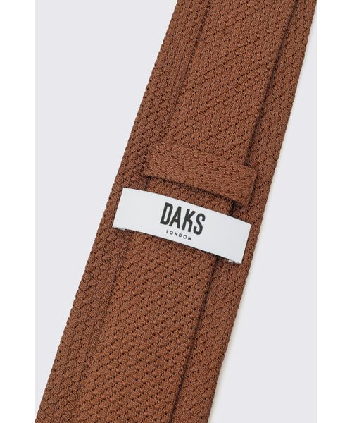 DAKS / ダックス その他 | シルク ソリッド ニットタイ（ブラウン） | 詳細2