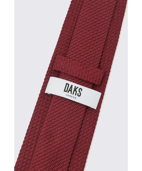 DAKS / ダックス その他 | シルク ソリッド ニットタイ（レッド） | 詳細2