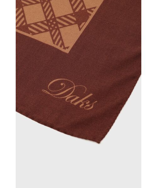 DAKS / ダックス その他 | ウールシルクブレンドスクエアストール | 詳細2