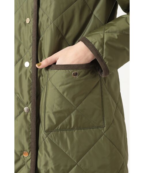 DAKS / ダックス その他アウター | リバティプリントキルティングコートブルゾン | 詳細4