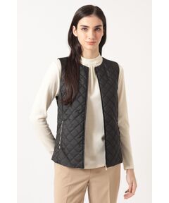 DAKS / ダックス その他アウター | キルティングコンビ ニットベスト