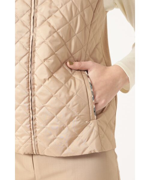 DAKS / ダックス その他アウター | キルティングコンビ ニットベスト | 詳細4