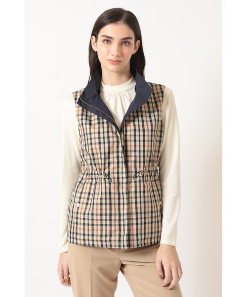 DAKS / ダックス その他アウター | リバーシブル ハウスチェックベスト | 詳細6