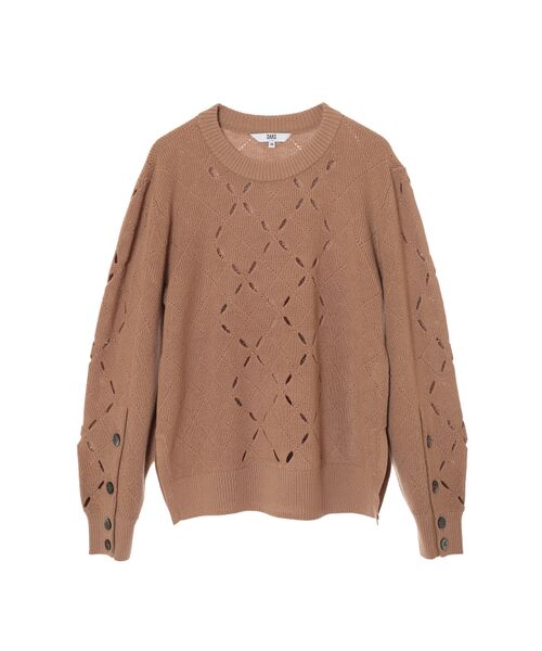 DAKS / ダックス その他トップス | ダイヤ柄シアーニット プルオーバー | 詳細6