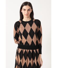 DAKS / ダックス その他トップス | ジャカードアーガイルニット