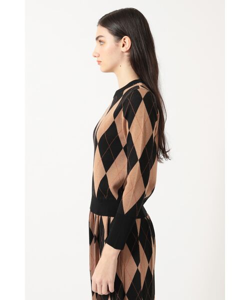 DAKS / ダックス その他トップス | ジャカードアーガイルニット | 詳細1